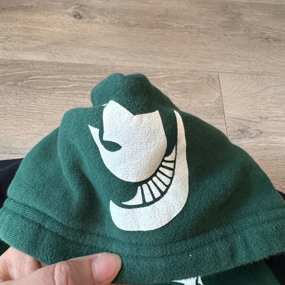 Colosseum Michigan State Spartans Infant Full Zip Hoodie Green Black 12-18M